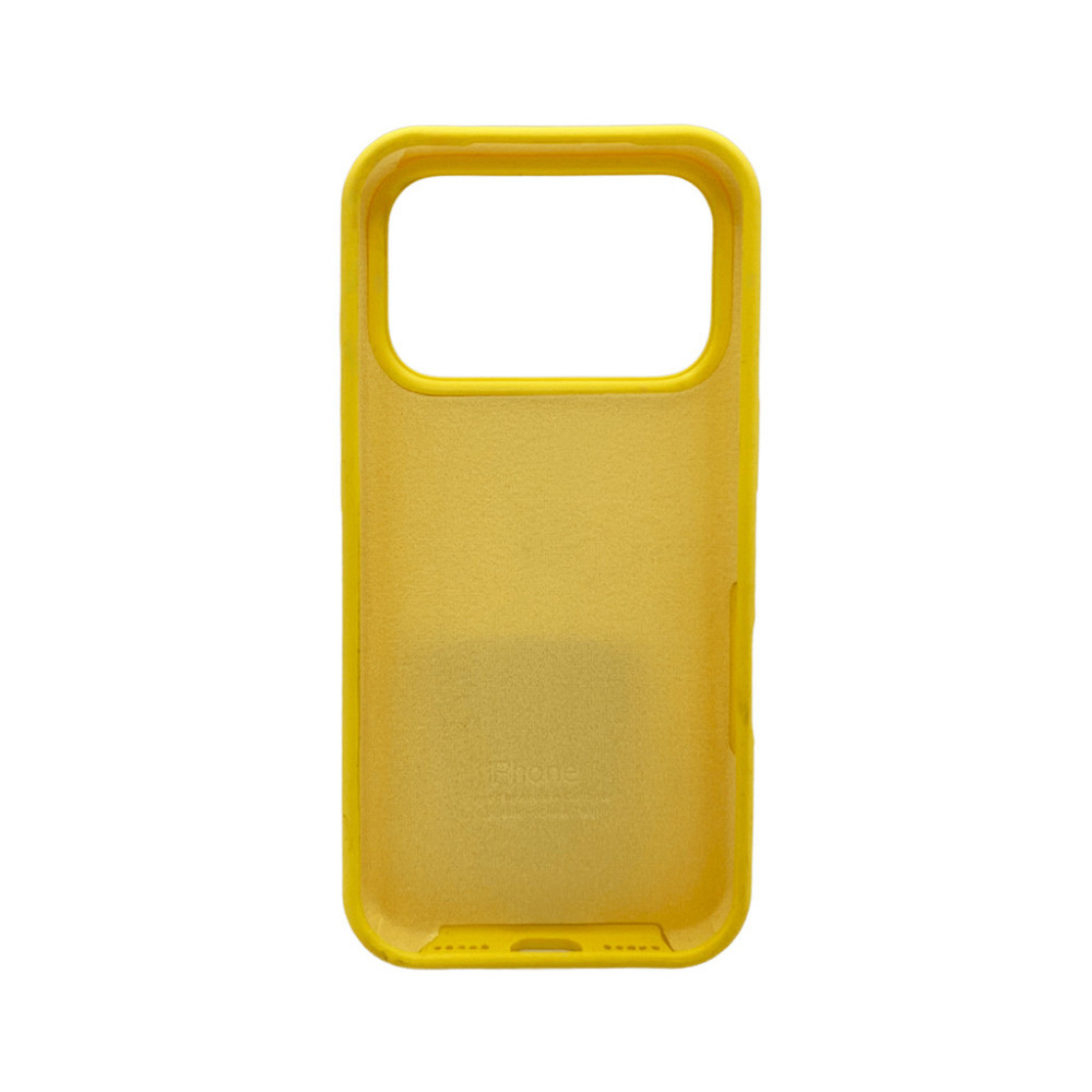 Чохол для смартфона Silicone Full Case AA Open Cam for Apple iPhone 17 Pro Max 56,Sunny Yellow Киев - изображение 3