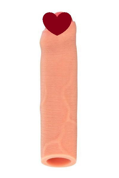 Насадка на член Real Body — Real Extender BIGGY із закритою головкою Sex Aura Київ - фото 1
