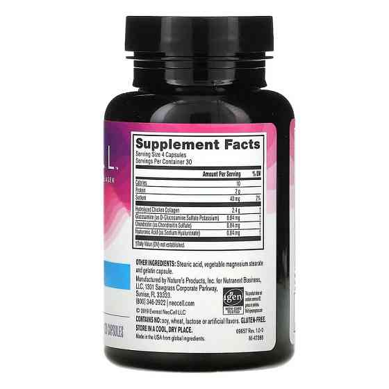 Колагеновий комплекс для суглобів з гіалуроновою кислотою тип 2 (Collagen Joint Complex) 120 капсул Київ