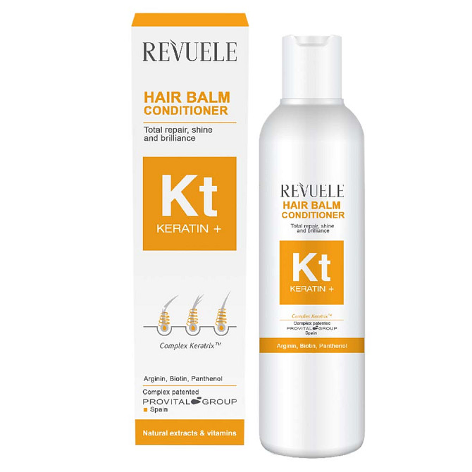 Кондиционер для волос KERATIN+ Revuele 200 мл Винница - изображение 1