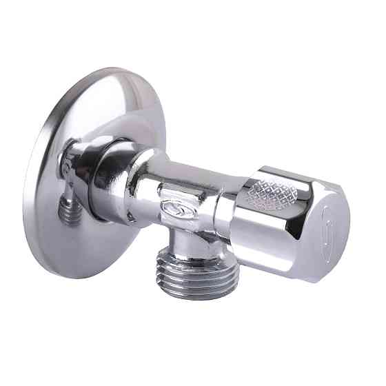 Кран вентильний кутовий SOLOMON 1/2″х 3/4″ 160403 Луцк