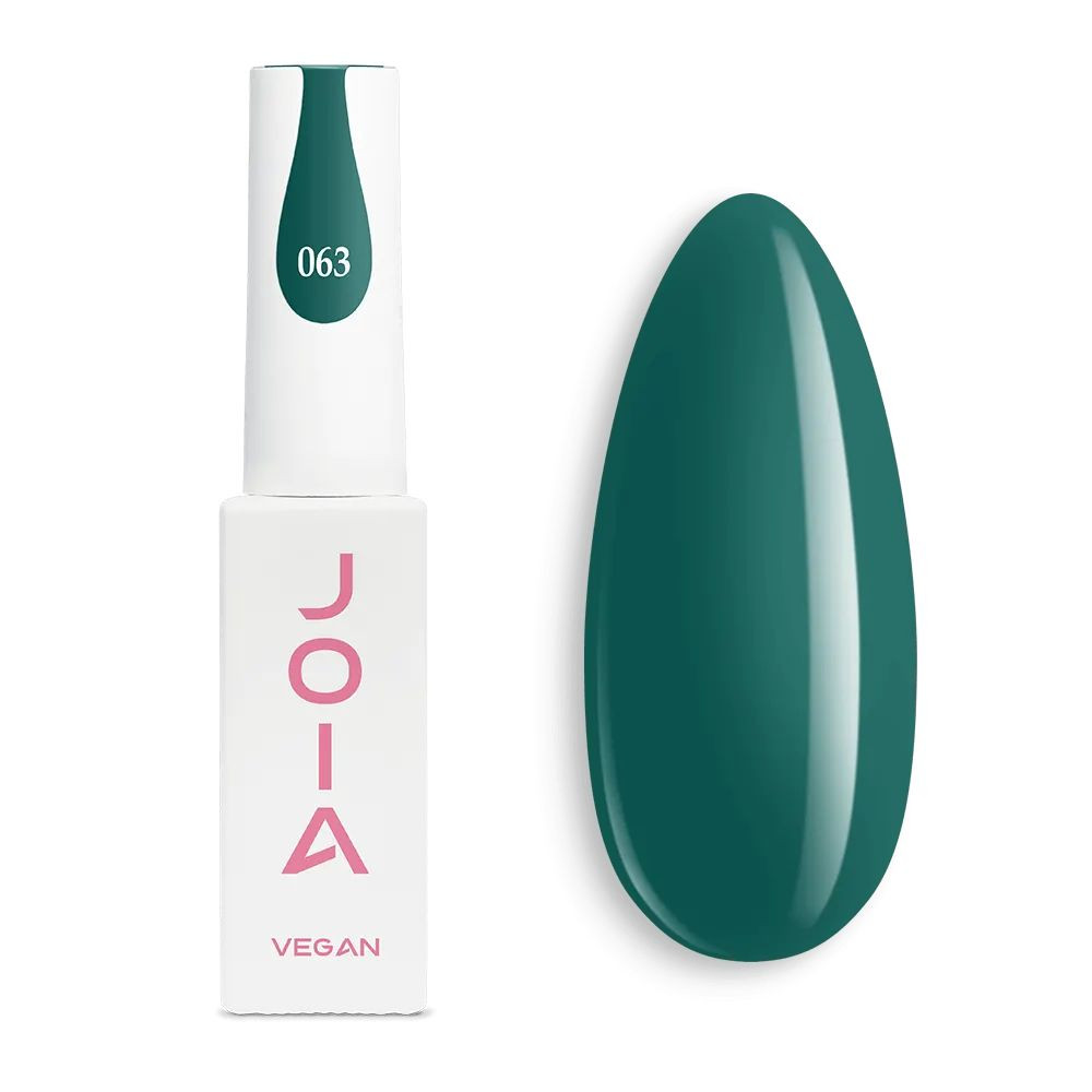 Гель-лак для ногтей зеленый 063 эмаль JOIA vegan 6 мл Киев - изображение 7