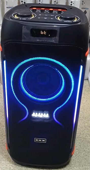 Мощная Bluetooth колонка ZXX 1200 Вт с микрофоном и пультом. Харьков - изображение 2