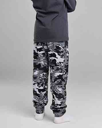 Пижама детская комплект со штанами с капюшоном на мальчика Tom John 89159 5-6 Киев