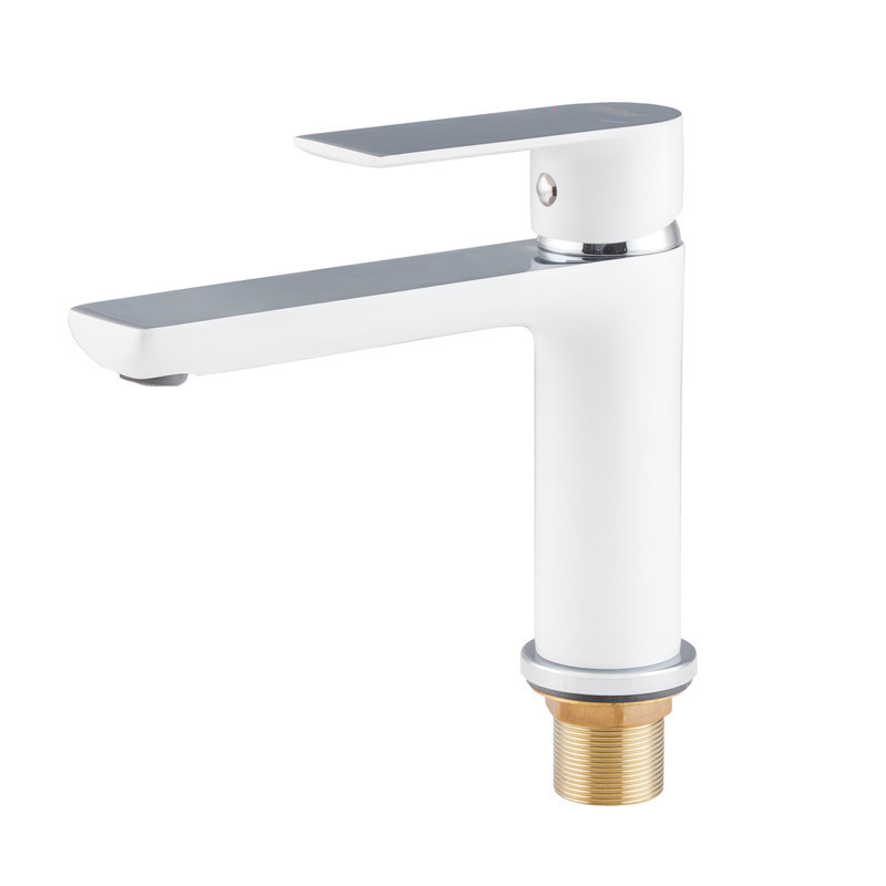 Змішувач для умивальника HAIBA ALEX 001 LONG WHITE-CHROME   ( HB9563 ) 37355 Харьков - изображение 2