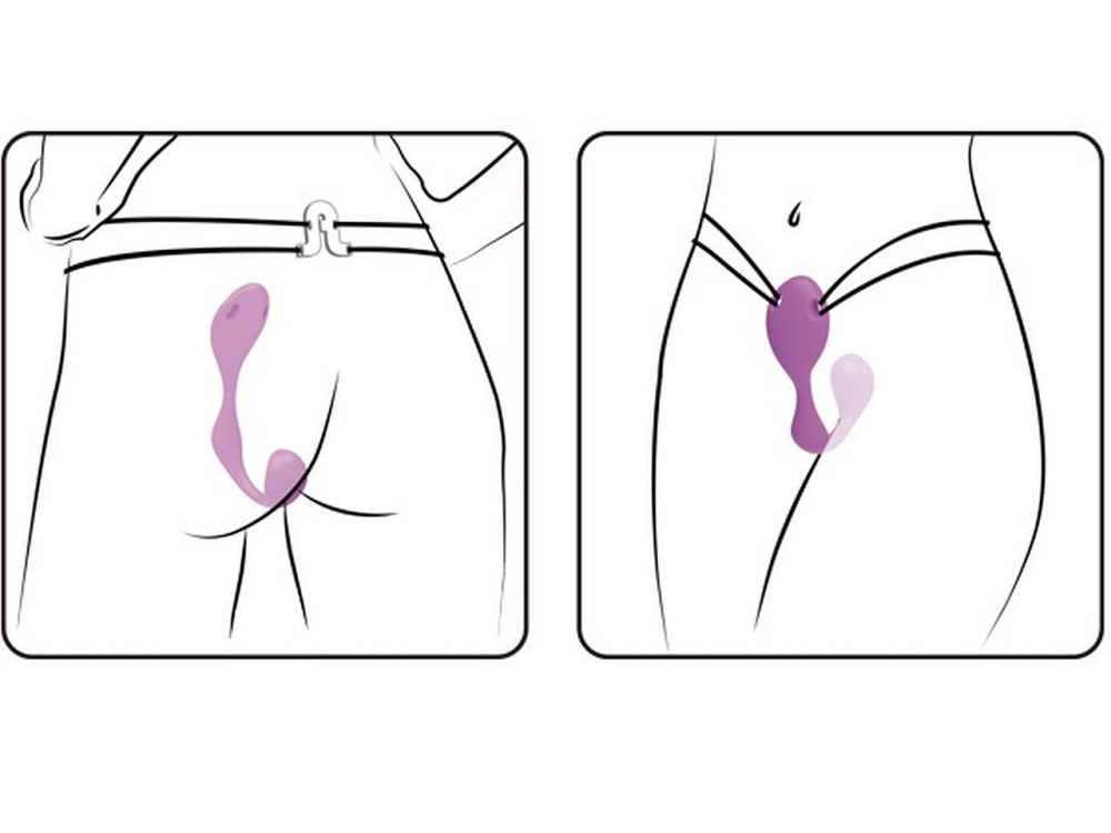 Вибратор в трусики Adrien Lastic Mr.Hook фиолетовый Sex Aura Киев - изображение 2