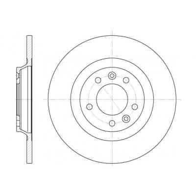 Гальмівний диск REMSA 6690.00 Вінниця