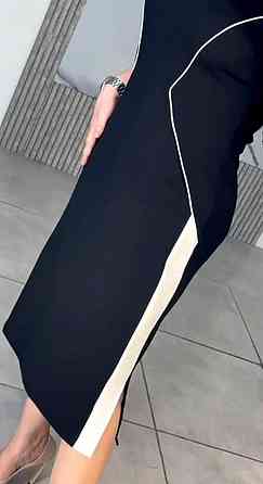 Женское стильное платье батал итальянский трикотаж 60/62 Одесса