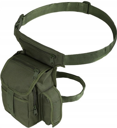 Сумка для стегна 7 кишень Mil-Tec від Sturm "MULTI PACK 1000D" (13526001) Olive Нововолинськ - фото 3