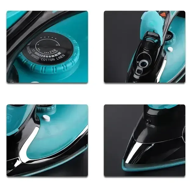 Беспроводной утюг Domotec MS-1210B с отпаривателем 2400 Вт Коломия - фото 6