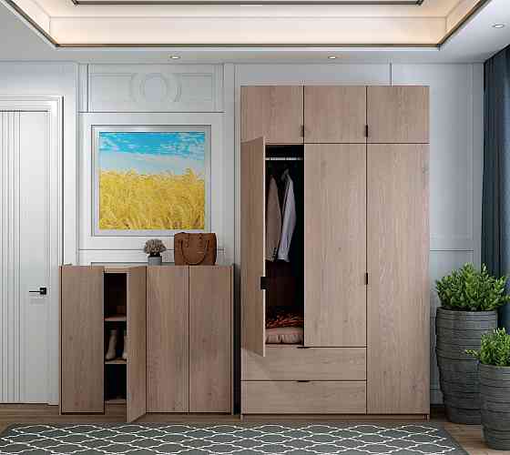 Тумба для обуви Doros Кассель Канноло 4 ДСП 128х40х110 (41516216) Днепр