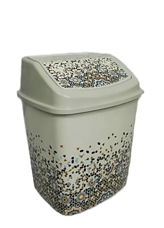 Відро для сміття 5л поворотна кришка Мозаїка "ELIF" Харків