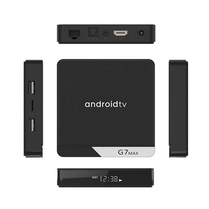 Смарт ТВ приставка G7 Max 4/32 Гб Android TV 11 Smart Box Андроїд ТВ бокс Київ - фото 4