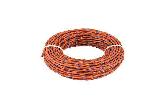 MASTERTOOL Жилка для тримера безшумна MASTERTOOL SPIRAL 3.00 мм 15 м двоколірна 19-1630 Киев