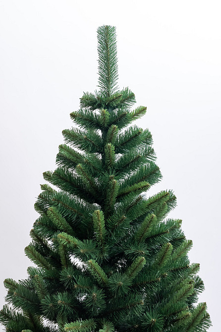 Штучна ялинка 2,2 м зелена, новорічна ялинка Різдво штучна реалістична Преміум SOK-2-7 Київ - фото 8