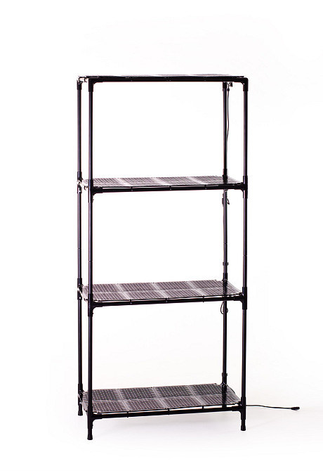 Підставка для квітів Lima 60 Metalight з фітосвітом (фітолампою) повного спектру. Стелаж для рослин  Бориспіль - фото 3