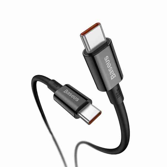 Кабель Baseus Superior Series Fast Charging Data Cable Type-C to Type-C 100W 1m Black Київ