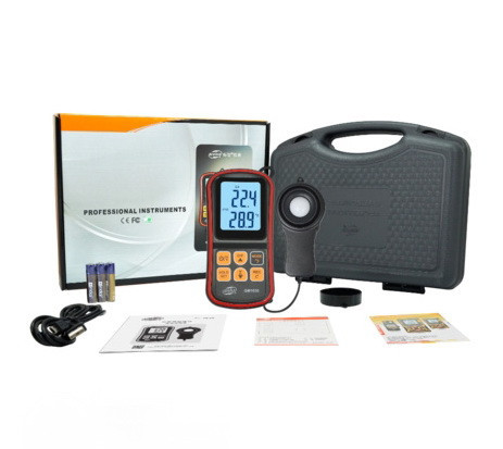 Цифровий люксметр + термометр, USB 200000 Lux BENETECH GM1030C Одеса - фото 2