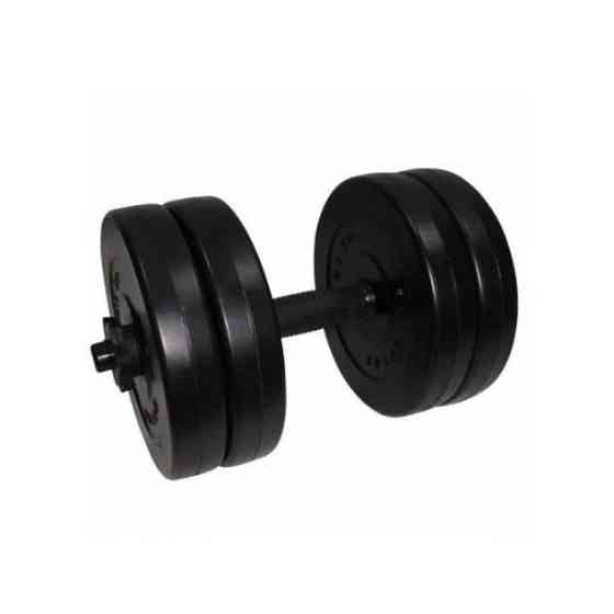 Гантель наборная композитная в пластиковой оболочке Rock pro 10,5 кг NE-PL-G-010 Винница