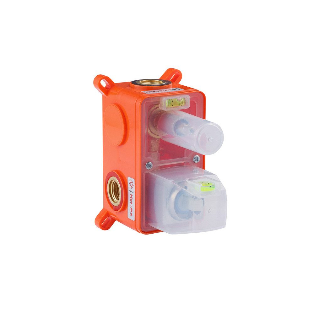 Набор 2 в 1 душевая система Kroner Edelstahl Kubus-ESG082 + смеситель Edelstahl Kubus-ESG010 Киев - изображение 6