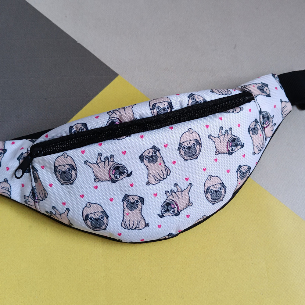 Сумка дитяча банка поясна сумка мопс Київ - фото 1