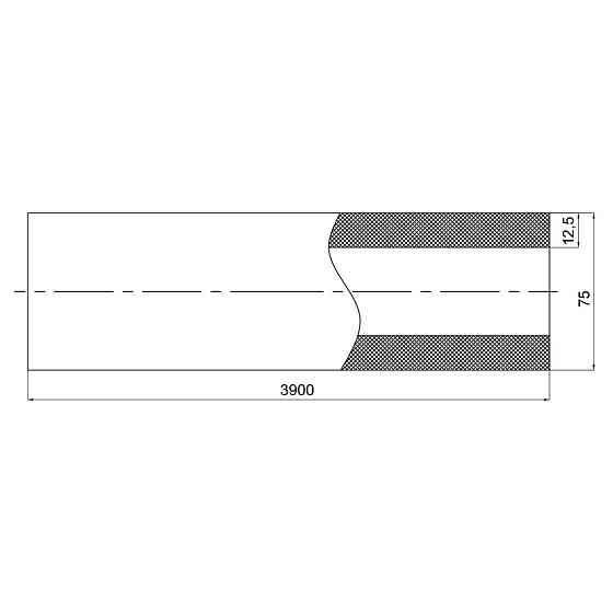 Труба PPR Blue Ocean 75х12,5 Київ