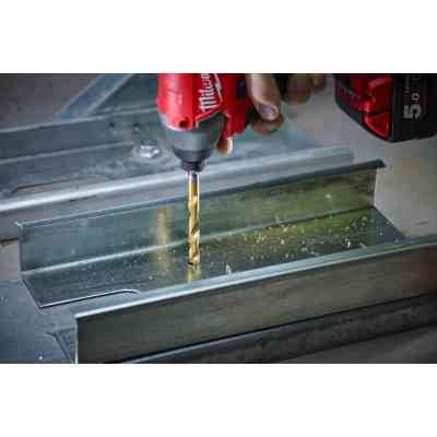 Сверло Milwaukee по металлу RedHEX HSS-G TiN, 10,0 мм (48894723) Винница