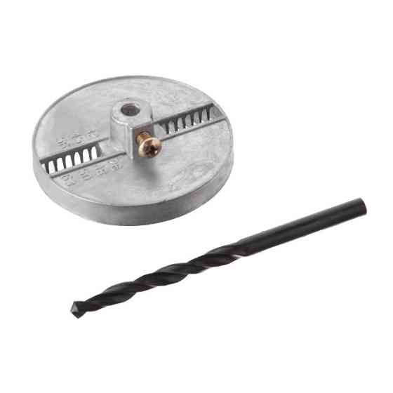 Набір корончастих свердел по гіпсокартону, 7 од., висота 43 мм, 26-63 мм INTERTOOL BT-0022 Київ