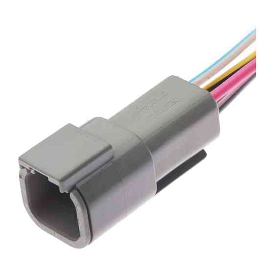 Роз'єм конектор с проводом, 4-кон., Спецтехника, DTM04-4P, ATM04-4P, DEUTSCH Америка, CAT, JCB, MAN 47643 Київ