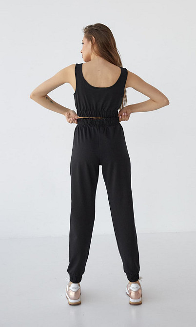 Жіночі спортивні штани Чорний S Харків - фото 2