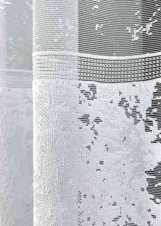 Тюль VR-Textil 2006т Жаккард мрамор Белый 300х180 см (42-1079) Киев