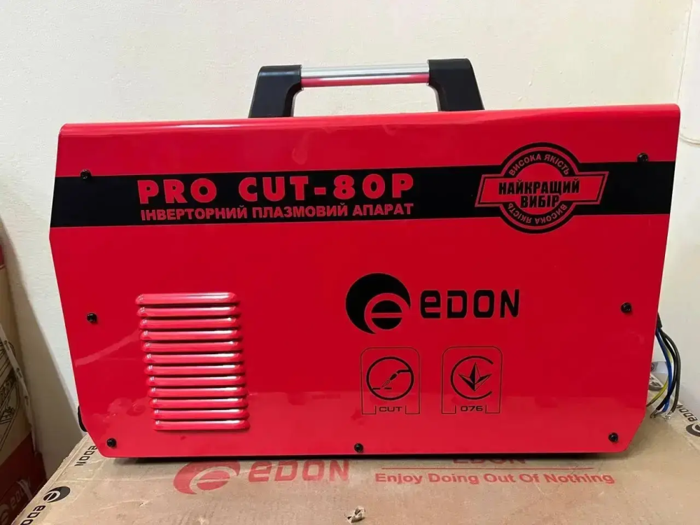 Мощный плазморез Edon PRO CUT-80P : 8.5 кВт, ток 80 А, ККД 85%, толщ. реза 30 мм Киев - изображение 9