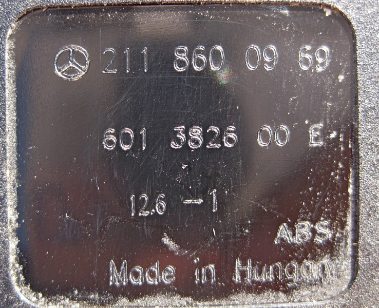 Mercedes-Benz  A2118600969 Засувка заднього ременя безпеки 3-й ряд сидінь E-Class S211 універсал Одеса - фото 2