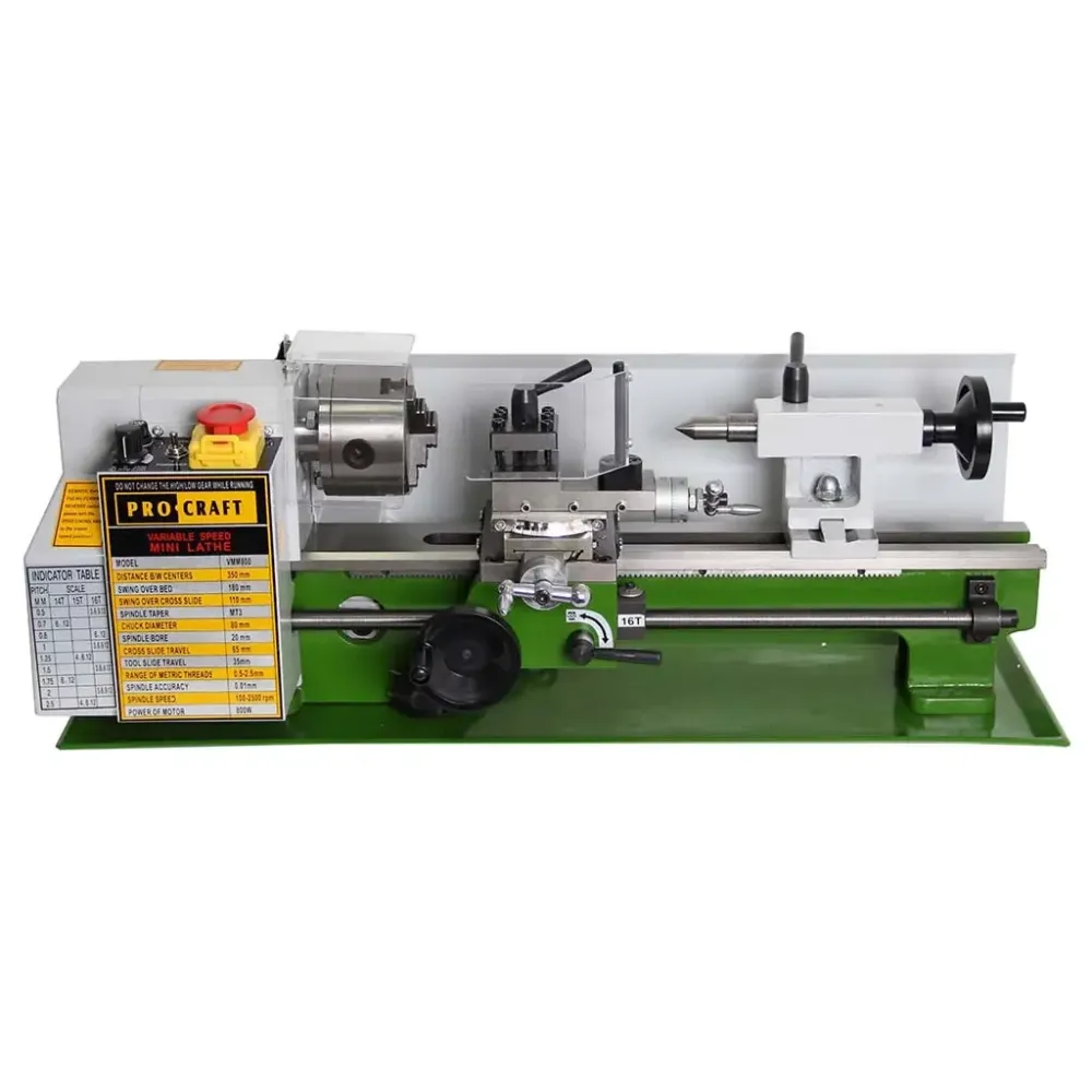 Токарний верстат для металу 550 Вт Procraft VMM800, Верстат токарний для металу 50 GHz, Токр для металу за регулюванням обертів Львів - фото 3