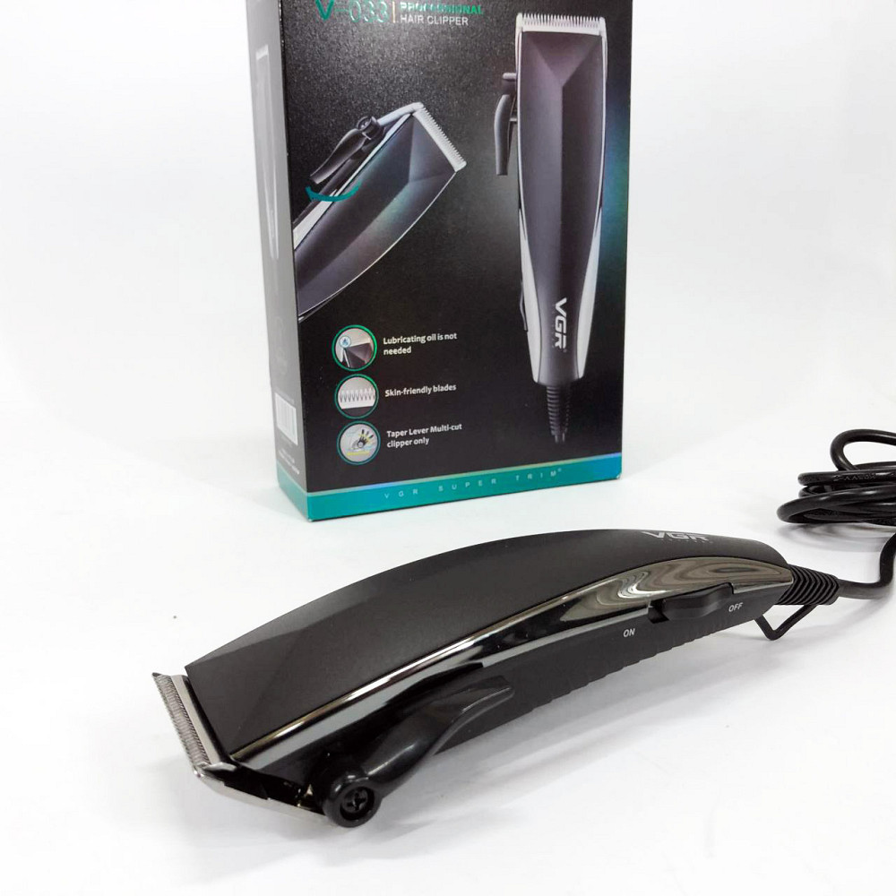 Триммер для стрижки волос мощный VGR, Триммер для самостоятельной стрижки волос висков BP-58 Львов - изображение 9