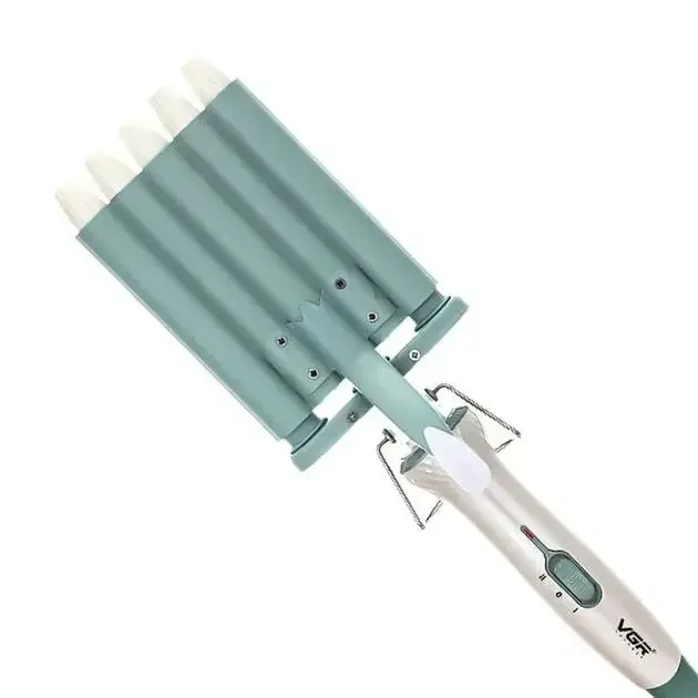 Плойка-стайлер VGR V-597 пять волн с керамическим покрытием, 2 температурных режима, 18 мм локоны Одесса - изображение 7