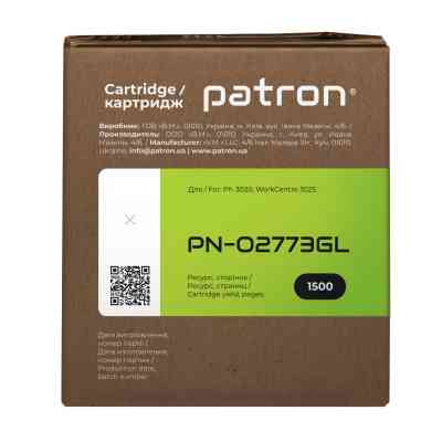 Картридж Patron XEROX Ph3020/WC3025/106R02773 GREEN Label (PN-02773GL) Вінниця