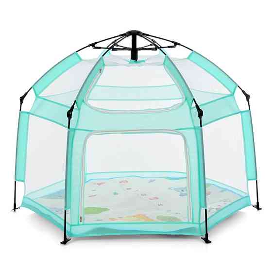 Детский манеж MR 1512 Dusty Green 146×127×110 см Винница