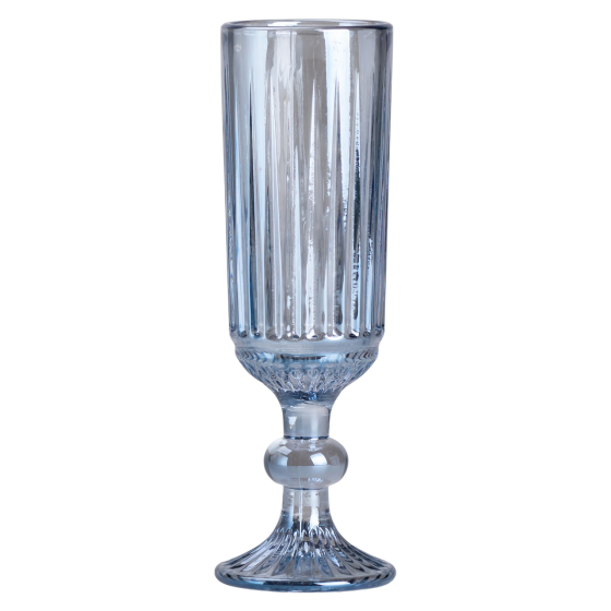 Yiwu Набір келихів для шампанського 6 штук 160 (мл) Блакитний HP-19-67 Киев