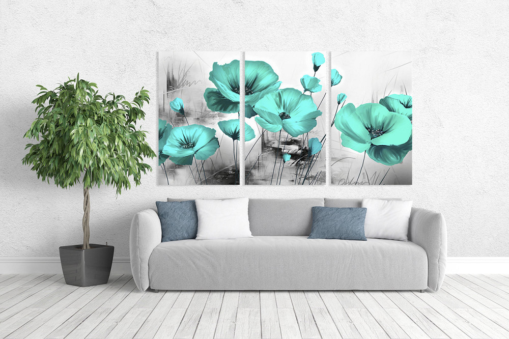 Модульна картина у вітальню/ спальню Люди  ART-004_3A 100х150 см Київ - фото 2