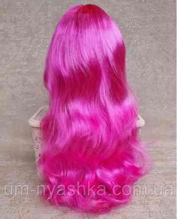 Перука довга рожевого кольору рожева перука Кривий Ріг