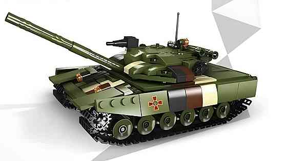 Конструктор детский.Танк военный игровой 