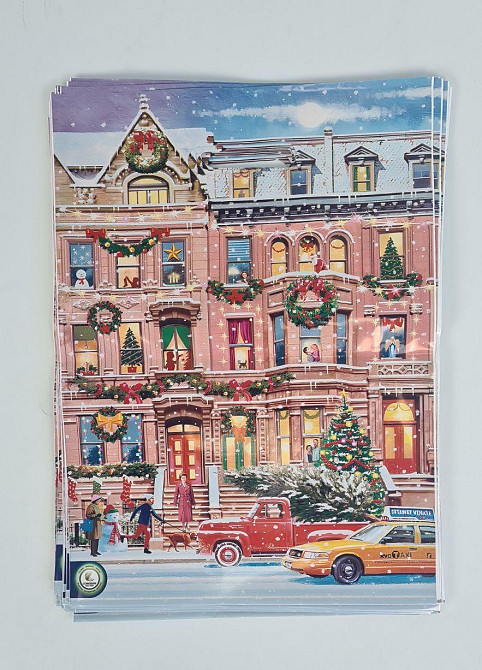 Пакеты с вырубной ручкой (28,5*38) Н Год 