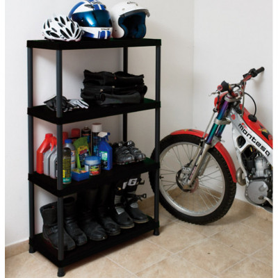 Стеллаж Toomax 4 полки cm. 80x40x138h black (5140) Вінниця - фото 2