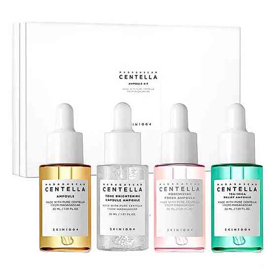 Набор сывороток Madagascar Centella Ampoule Kit SKIN1004 4 шт*30 мл Киев