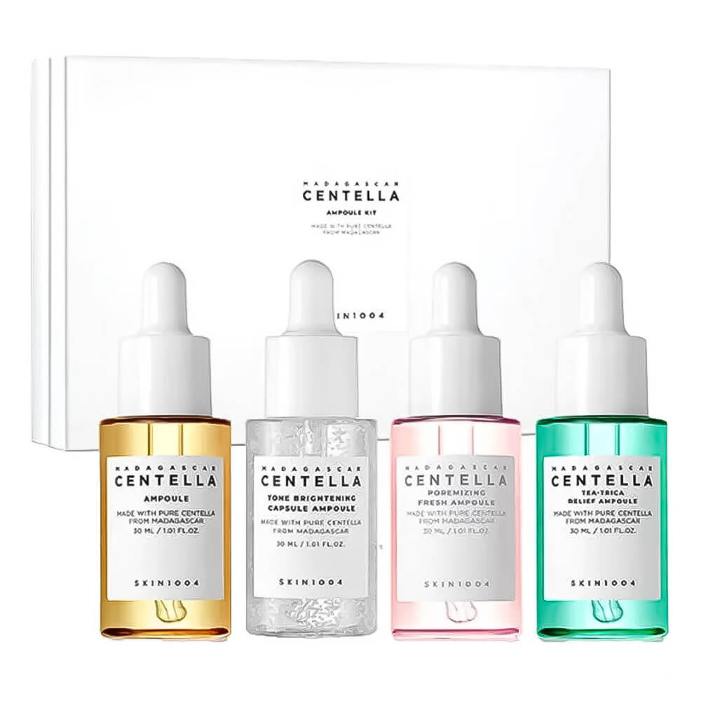 Набір сироваток для обличчя Madagascar Centella Ampoule Kit SKIN1004 4 шт*30 мл Київ - фото 1