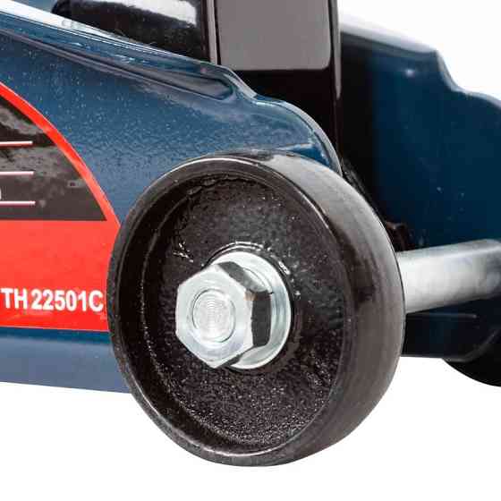 Домкрат подкатной гидравлический 2,5т с фиксацией (h min 140мм, h max 387мм) с резиновой накладкой Forsage Одесса