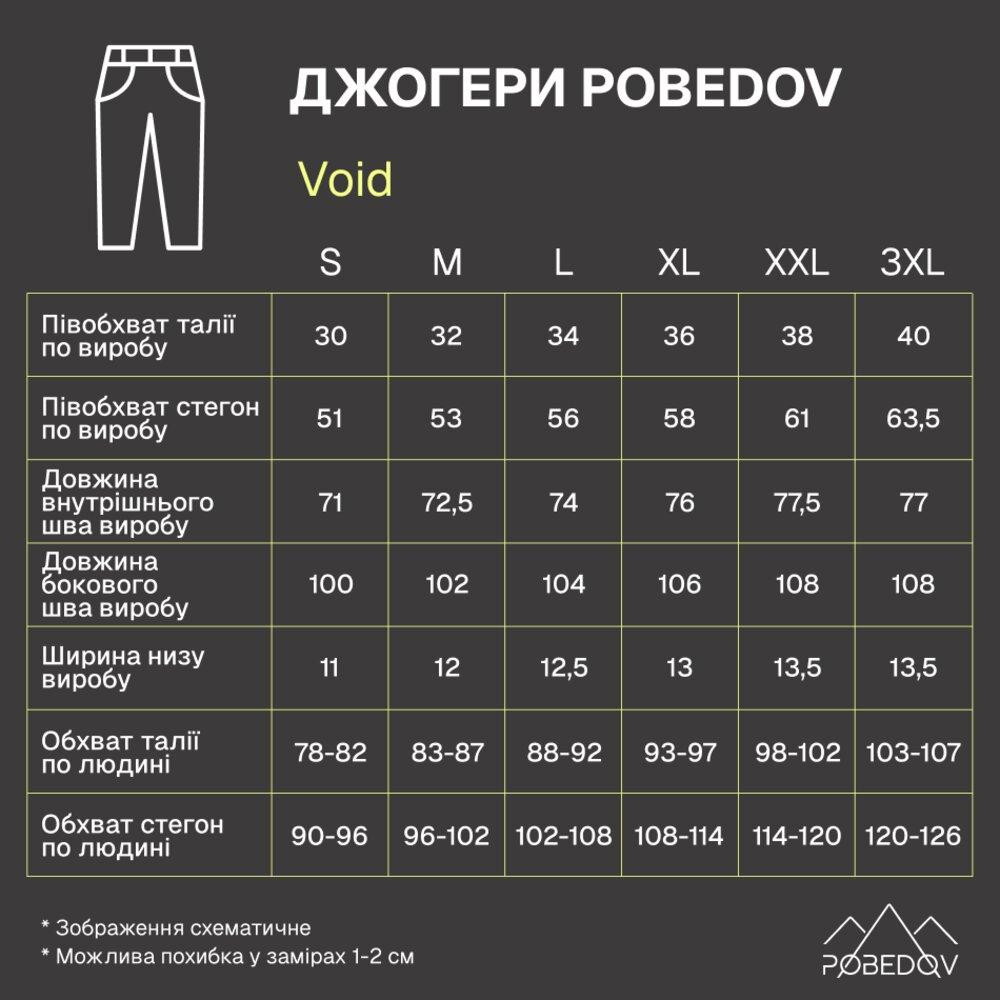 Джогери Pobedov Void Темно-сірий M PNjo3 174Mdge Київ - фото 2