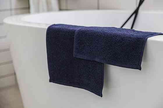 Ecotton Комплект рушників Ecotton 30х50 см махрові 6 шт. серветки для рук 380 г/м² синий Dark B Коломыя