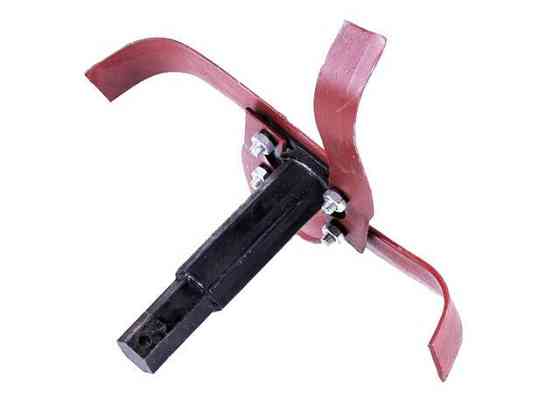 Секция фрезы с ножами на дизельный двигатель 178F/ мотоблок 186F, 4 ножа, диаметр 32 мм Мукачево